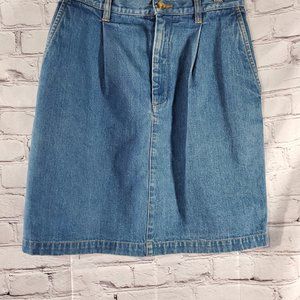 Eddie Bauer denim skirt size 6